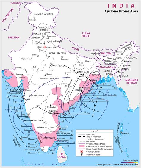 india cyclone map.